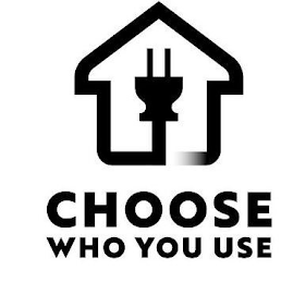 CHOOSE WHO YOU USE logo