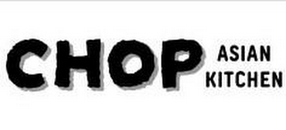 CHOP ASIAN KITCHEN logo