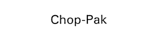CHOP-PAK logo