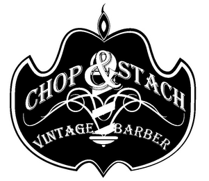 CHOP & STACH VINTAGE BARBER logo