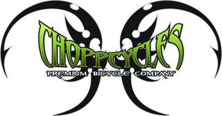 CHOPPCYCLES PREMIUM BICYCLE COMPANY logo