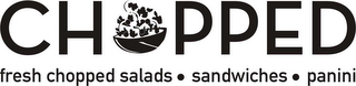 CHOPPED FRESH CHOPPED SALADS SANDWICHES PANINI logo
