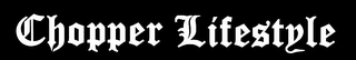 CHOPPER LIFESTYLE logo