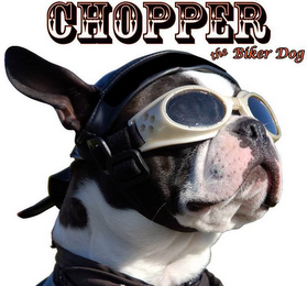 CHOPPER THE BIKER DOG logo