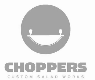 CHOPPERS CUSTOM SALAD WORKS logo