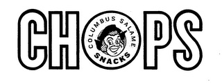 CHOPS COLUMBUS SALAME SNACKS logo