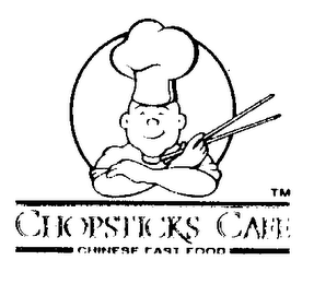 CHOPSTICKS CAFE CHINESE FAST FOOD logo