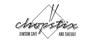 CHOPSTIX DIMSUM CAFE AND TAKEOUT logo