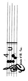 CHORDS 4 U.INC. logo