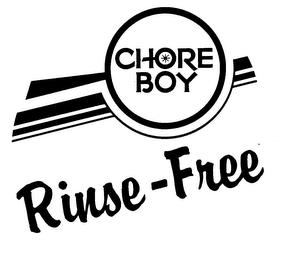 CHORE BOY RINSE-FREE logo