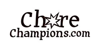 CHORE CHAMPIONS.COM logo