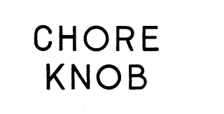 CHORE KNOB logo