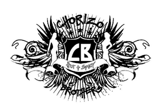 CHORIZO BROTHERS CB HOT & SPICY logo