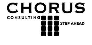 CHORUS CONSULTING STEP AHEAD logo
