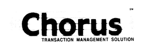 CHORUS TRANSACTION MANAGEMENT SOLUTION logo