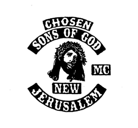 CHOSEN SONS OF GOD MC NEW JERUSALEM logo