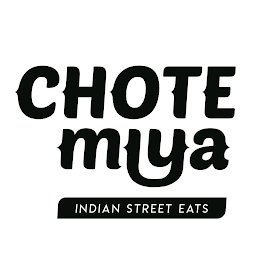 CHOTE MIYA INDIAN STREET EATS logo