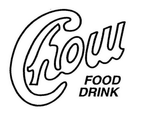 CHOW FOOD DRINK logo