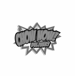 CHOW NOW DELIVERY logo