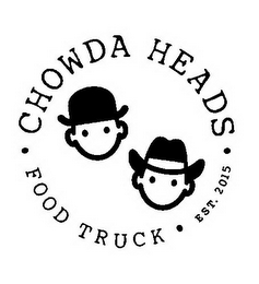 · CHOWDA HEADS ·FOOD TRUCK ·  EST. 2015 logo