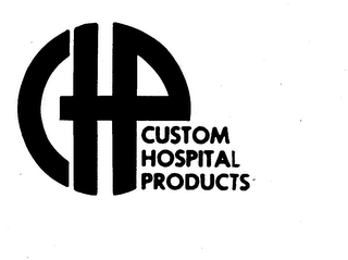 CHP CUSTOM HOSPITAL PRODUCTS logo