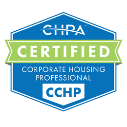 CHPA CERTIFIED CORPORATE HOUSING PROFESSIONAL CCHP logo