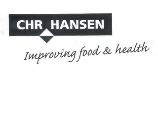 CHR HANSEN IMPROVING FOOD & HEALTH logo