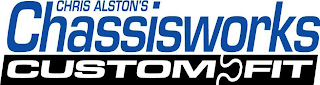 CHRIS ALSTON'S CHASSISWORKS CUSTOM FIT logo