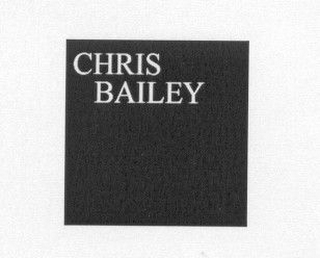 CHRIS BAILEY logo