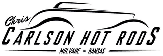 CHRIS CARLSON HOT RODS MULVANE KANSAS logo