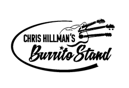 CHRIS HILLMAN'S BURRITO STAND logo