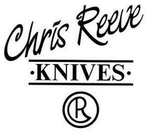 CHRIS REEVE ·KNIVES· CR logo