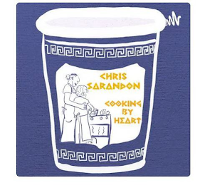 CHRIS SARANDON COOKING BY HEART logo