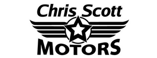 CHRIS SCOTT MOTORS logo