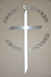 CHRIST CENTERED CROSS FOCUSED logo