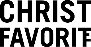 CHRIST FAVORITE logo