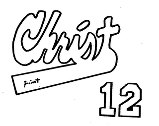 CHRIST FIRST 12 logo