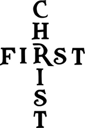 CHRIST FIRST logo
