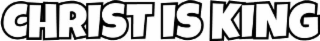 CHRIST IS KING logo