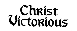 CHRIST VICTORIOUS logo
