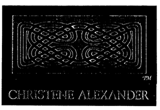 CHRISTENE ALEXANDER logo