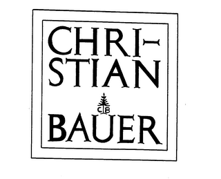 CHRISTIAN BAUER CB logo