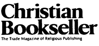 CHRISTIAN BOOKSELLER THE TRADE MAGAZINE OF RELIGIOUS PUBLISHING logo