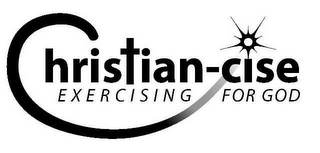 CHRISTIAN-CISE EXERCISING FOR GOD logo
