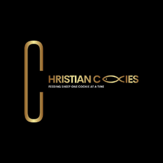 CHRISTIAN COOKIES FEEDING SHEEP ONE COOKIE AT A TIME logo