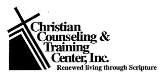 CHRISTIAN COUNSEING & TRAINING CENTER, INC. RENEWED LIVING THROUGH SCRIPTURE logo