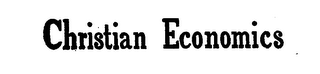 CHRISTIAN ECONOMICS logo