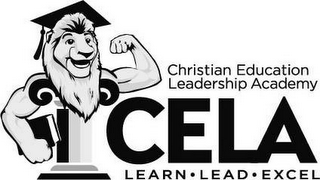 CHRISTIAN EDUCATION LEADERSHIP ACADEMY CELA LEARN·LEAD·EXCEL logo