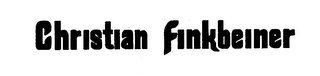 CHRISTIAN FINKBEINER logo