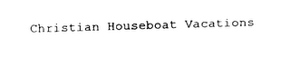 CHRISTIAN HOUSEBOAT VACATIONS logo